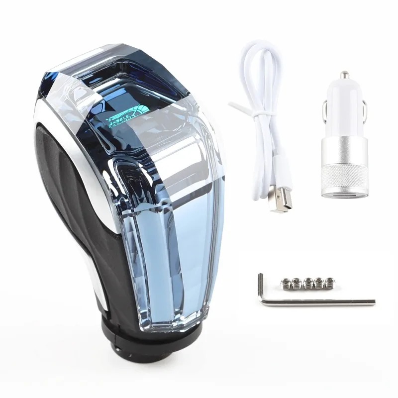 Running Gear In A Car - Nieuwe auto kristal handvat pookknop hoofd