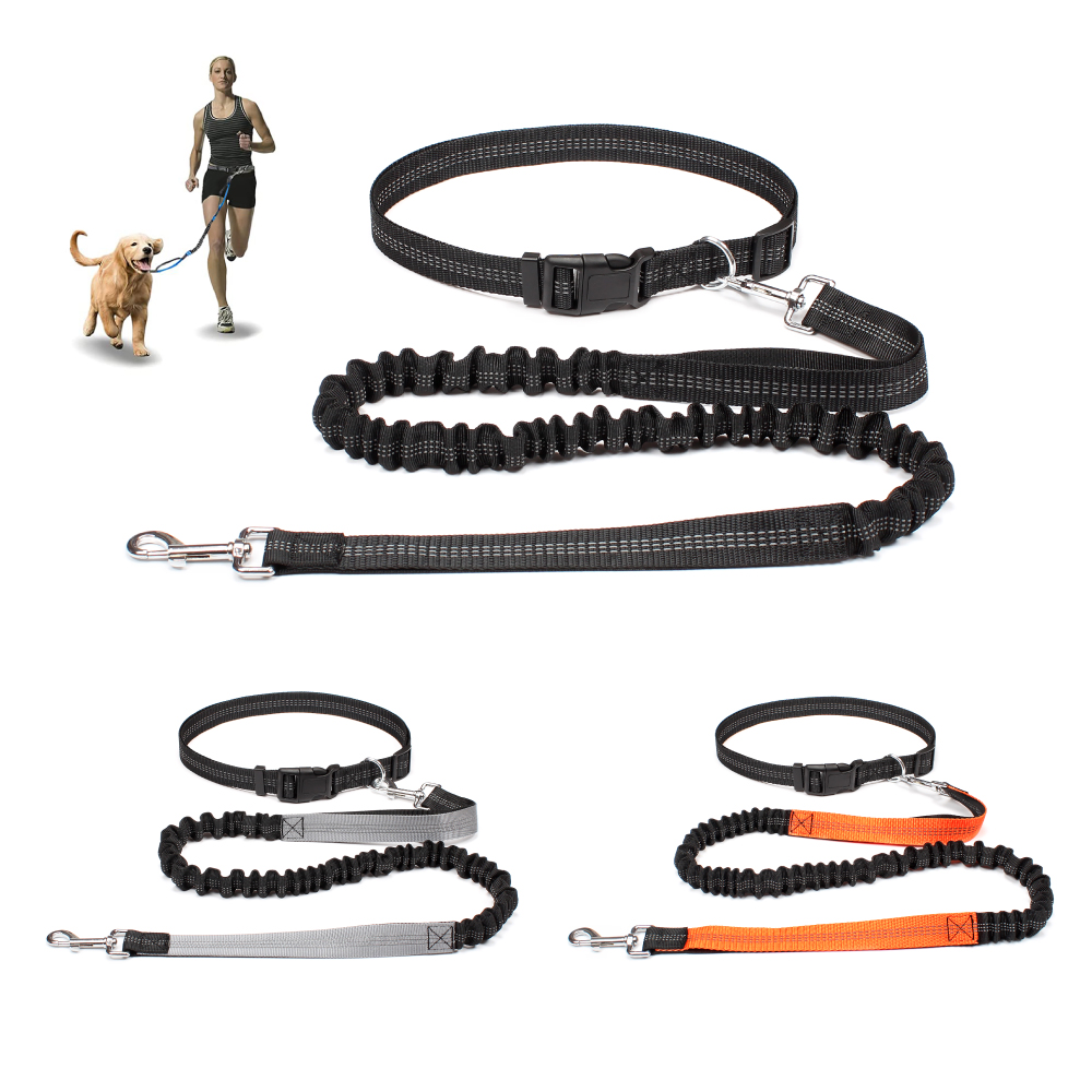 Running Gear Belt - Handvrije hondenriem voor wandelen, rennen en