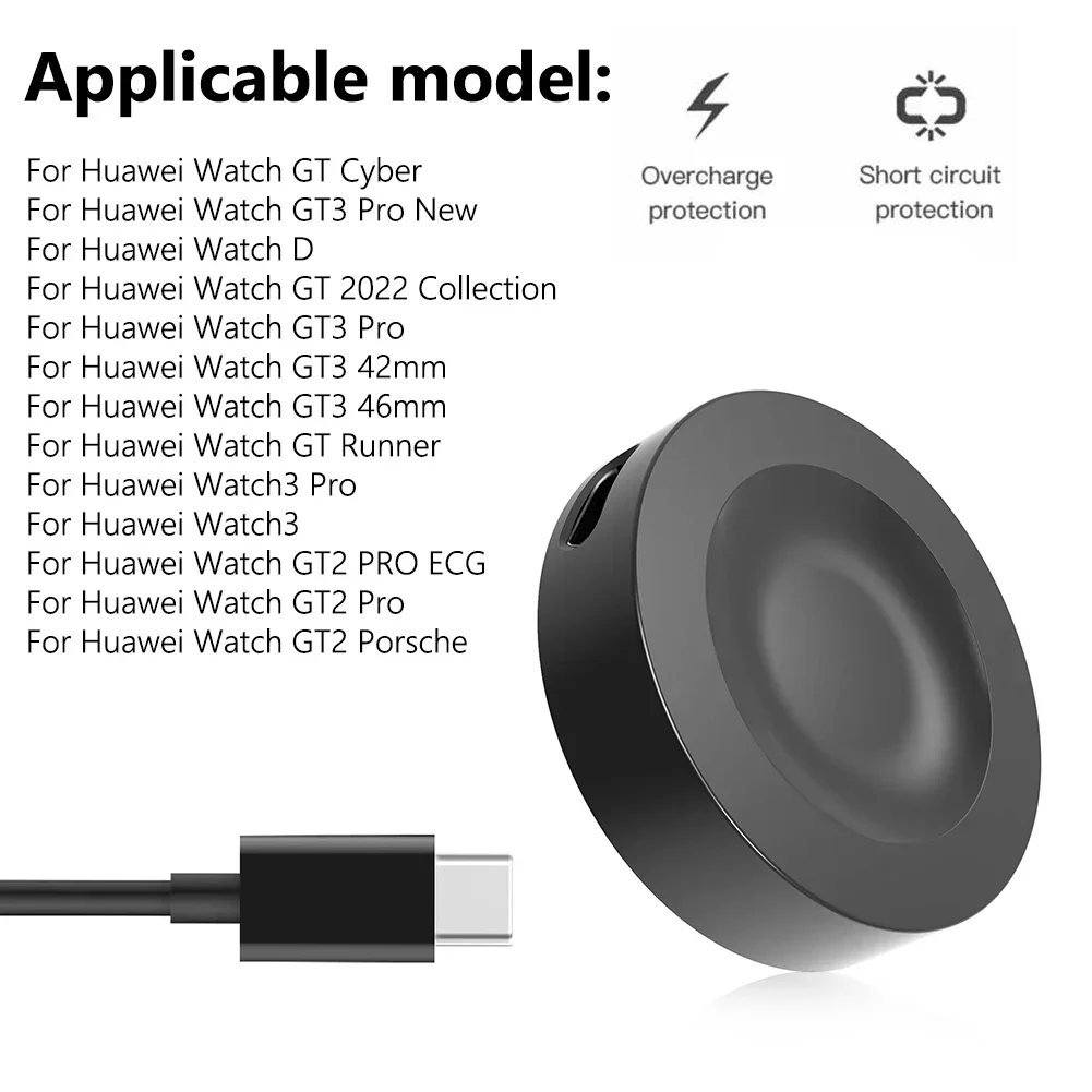 Runners Gear - USB-oplaadkabel voor Huawei Watch Fit4 Fit5
