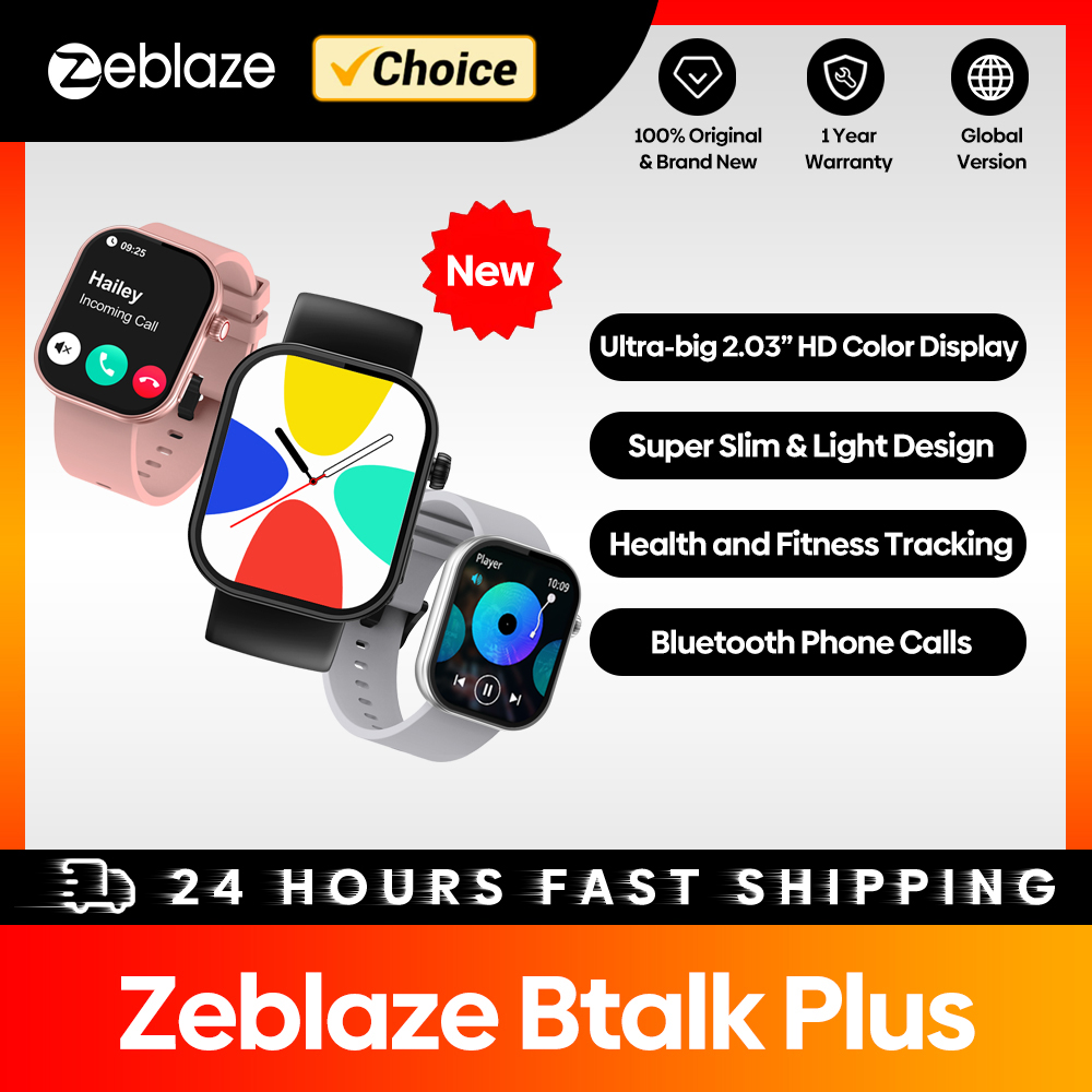 Gps Running Watch - Nieuwe Zeblaze Btalk Plus Voice Calling