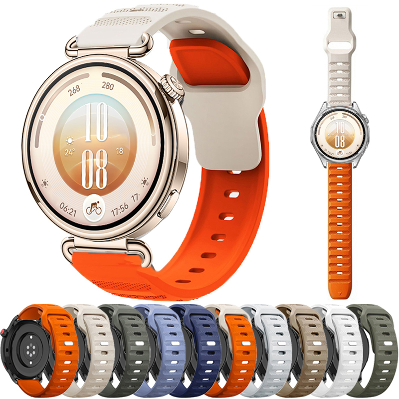 Runners Gear - 18mm 20mm 22mm siliconen band voor