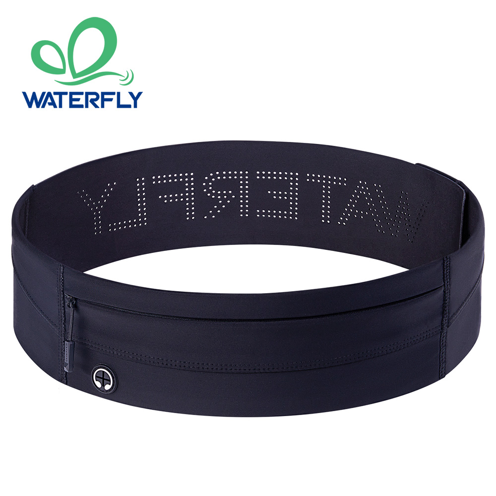 Running Gear Belt - WATERFLY hardloopriem heuptasje slanke elastische sport