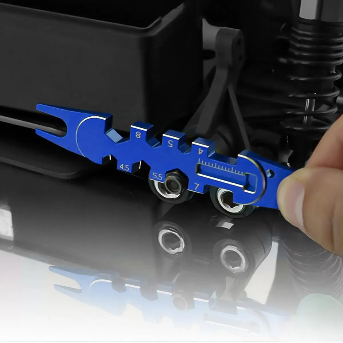 1 stuks Rode/Blauwe Sleutel RC - Running Gear In A Car recensie en prijs