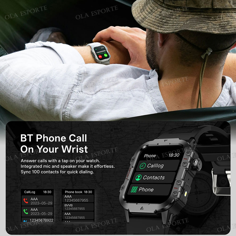 2026 Militair Outdoor Smartwat - Gps Running Watch recensie en prijs