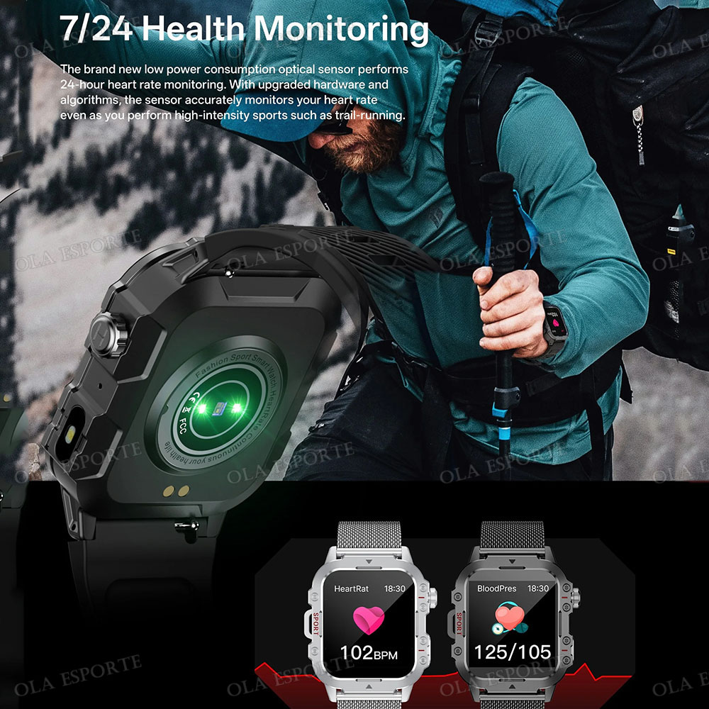 2026 Militair Outdoor Smartwat - Gps Running Watch recensie en prijs