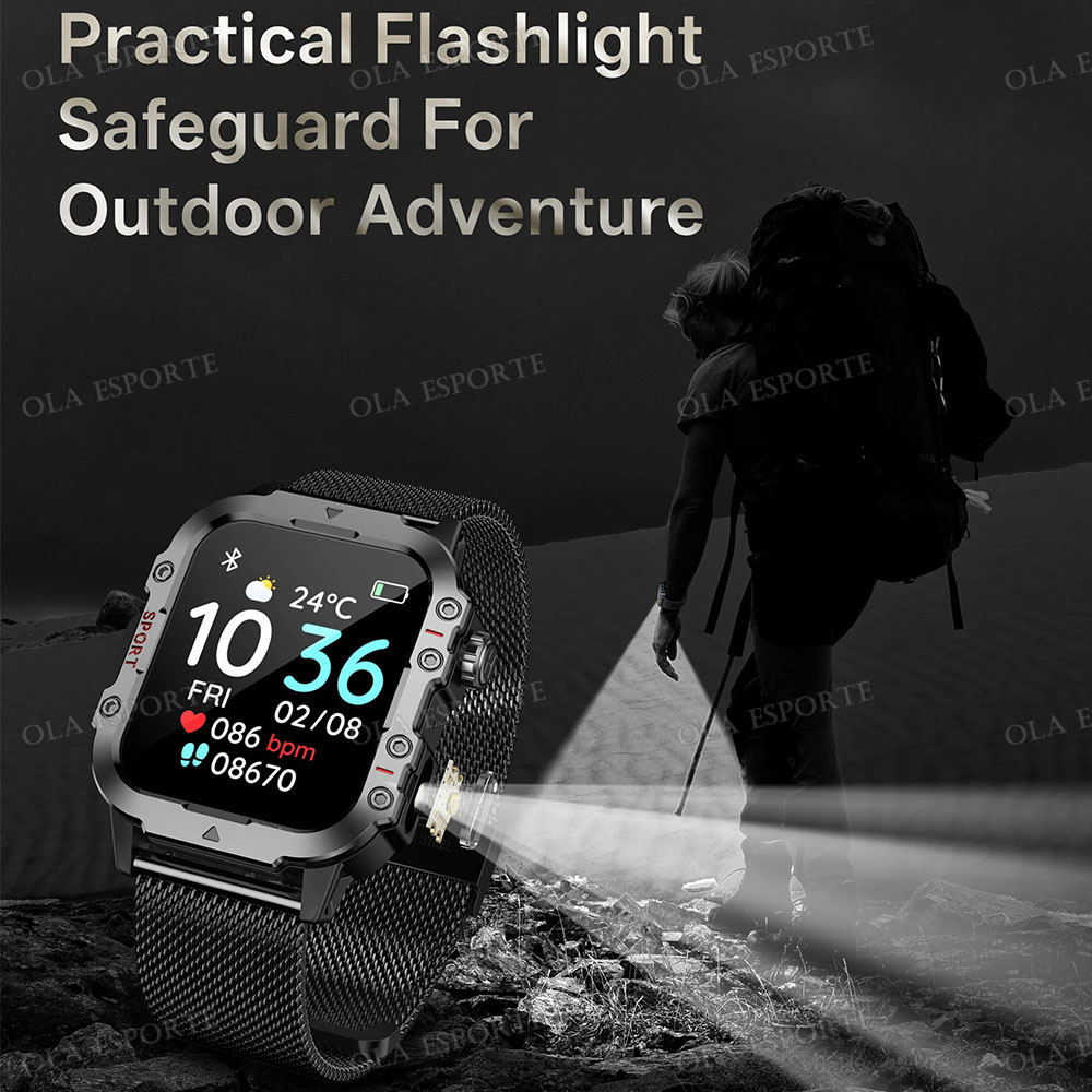 2026 Militair Outdoor Smartwat - Gps Running Watch recensie en prijs