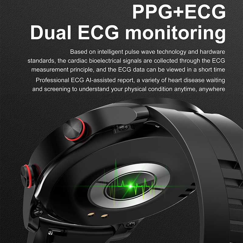 ECG + PPG Bluetooth Oproep Sma - Gps Running Watch recensie en prijs
