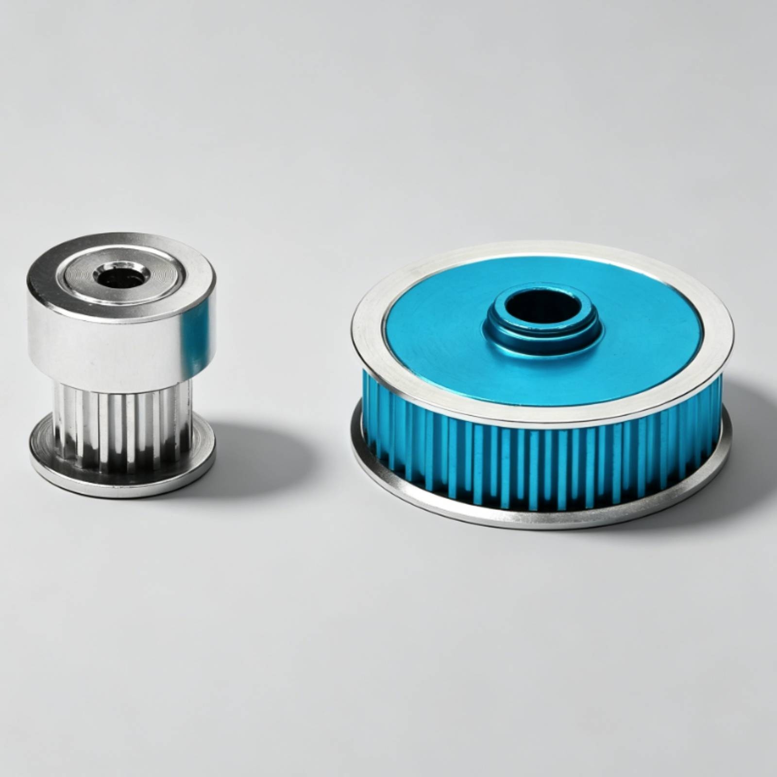 TT02 Belt Drive Blauw geanodis - Running Gear In A Car recensie en prijs