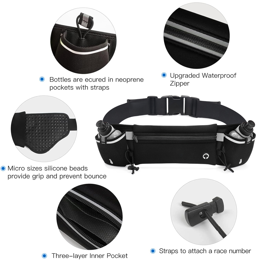 1 STKS Hardloopriem met waterf - Running Gear Belt recensie en prijs
