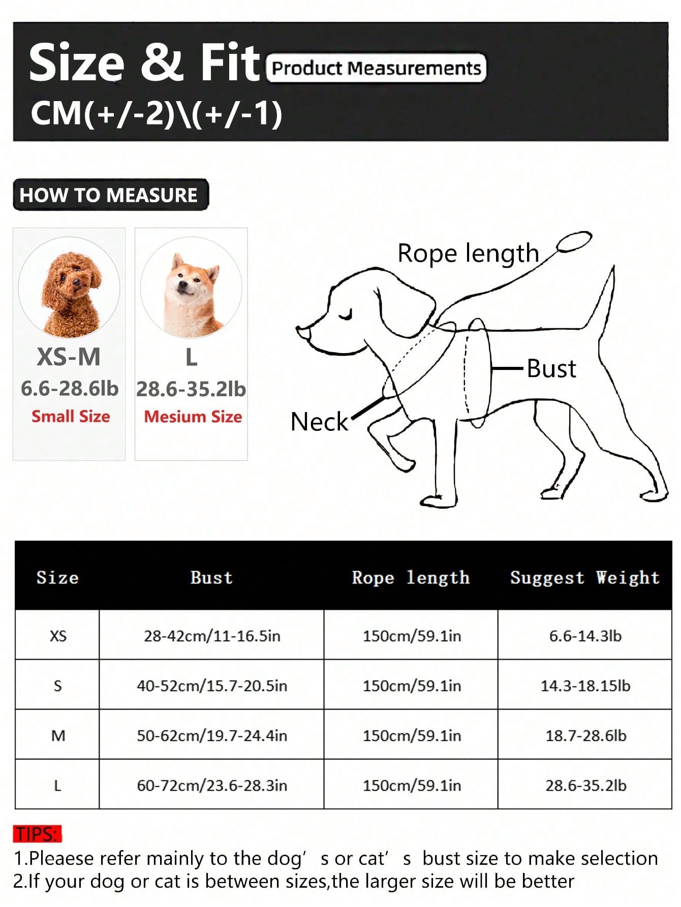 Hondentuig voor kleine en midd - Running Gear Dog recensie en prijs
