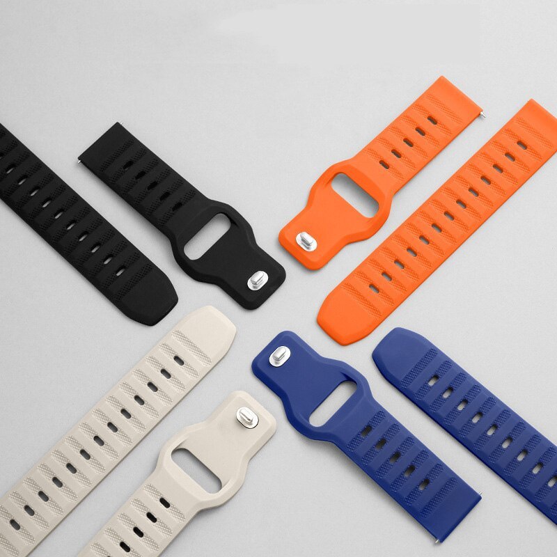 18mm 20mm 22mm siliconen band  - Runners Gear recensie en prijs
