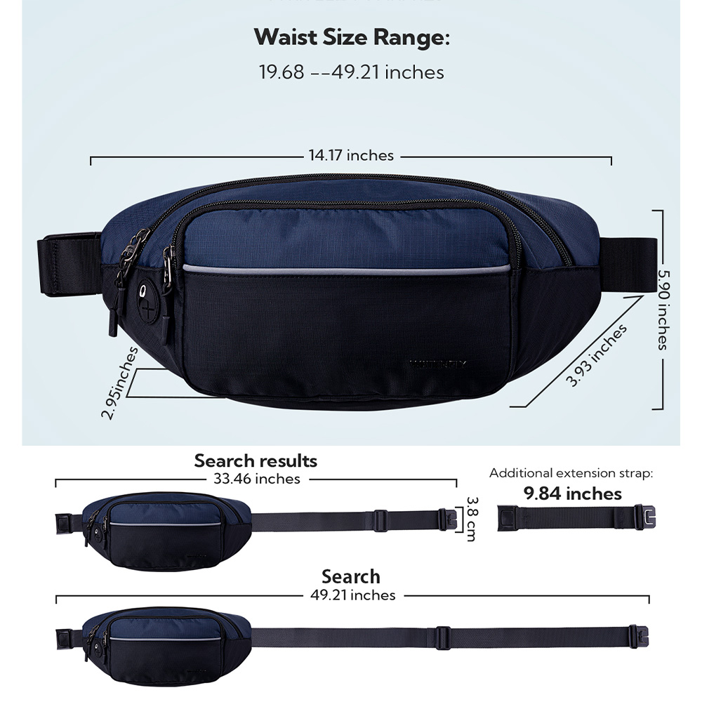 WATERFLY Heuptasje Grote heupt - Running Gear Belt recensie en prijs