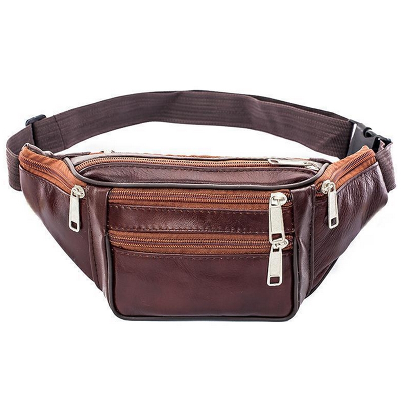 Lederen Heren Taille Borsttas  - Running Gear Belt recensie en prijs